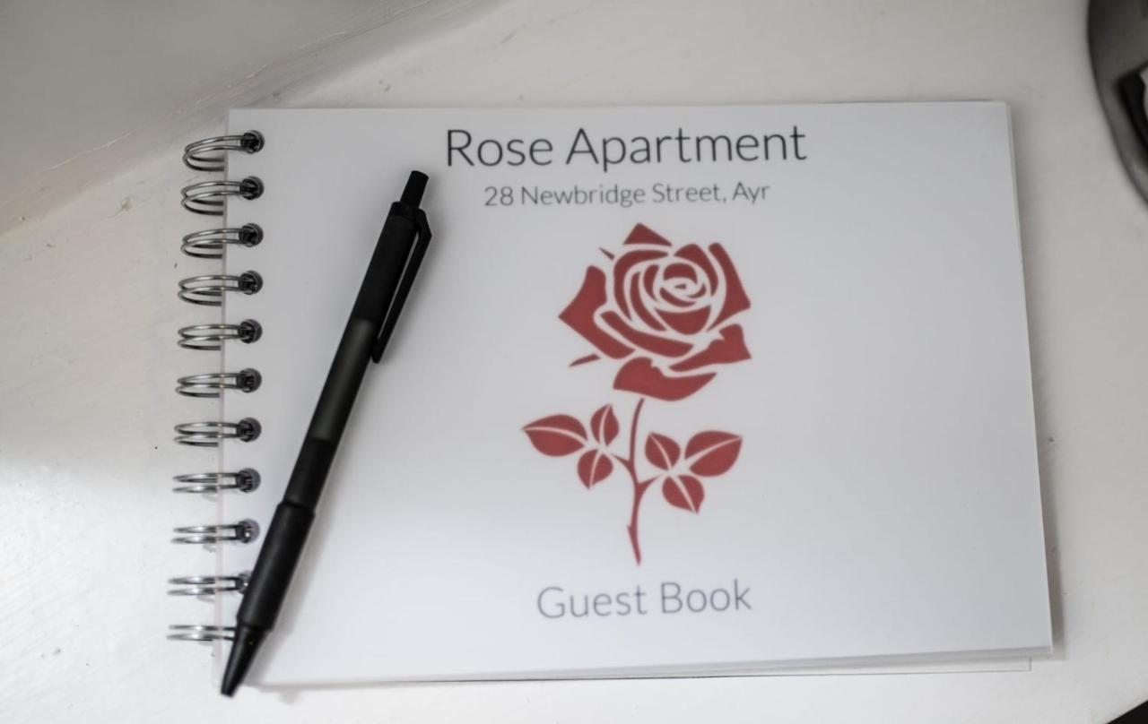 Rose Apartment 2-Bed Town Centre Apartment In Ayr Luaran gambar